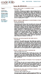 Mobile Screenshot of journal.code4lib.org